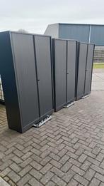 Ahrend antraciete metalen roldeurkasten archiefkasten, Huis en Inrichting, Kasten | Roldeurkasten en Archiefkasten, Gebruikt, 100 tot 150 cm