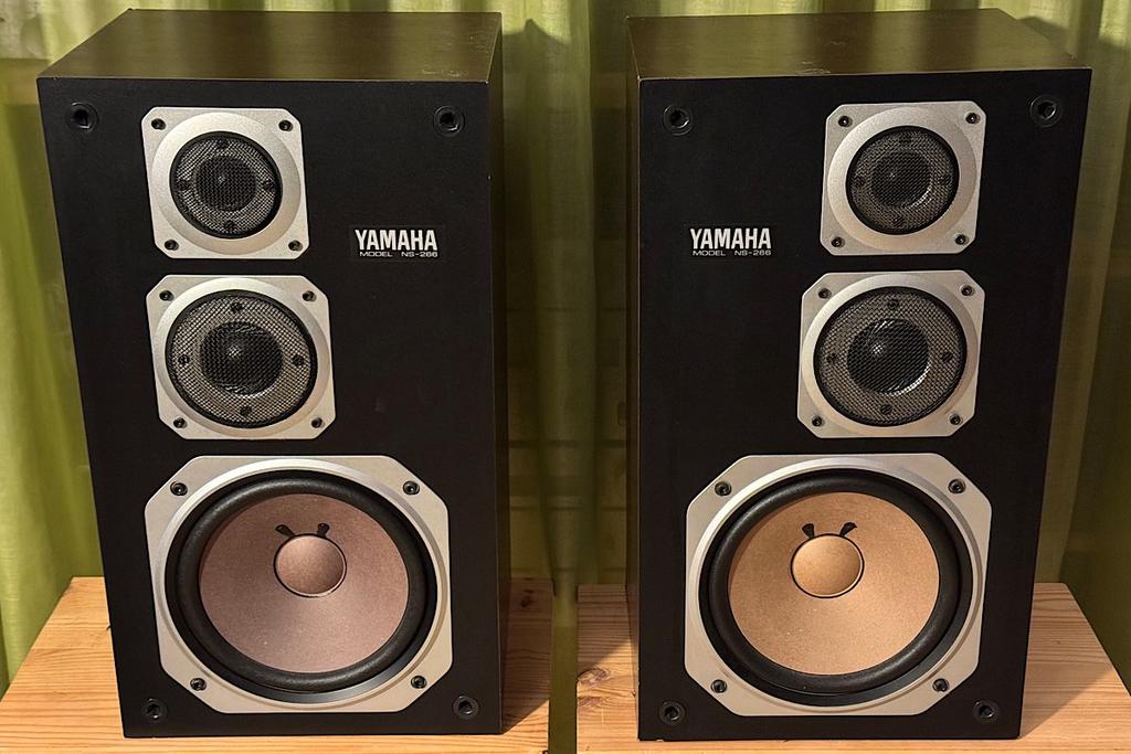 Yamaha NS-266, Gebruikt, 60 tot 120 watt, Front, Rear of Stereo speakers, Ophalen