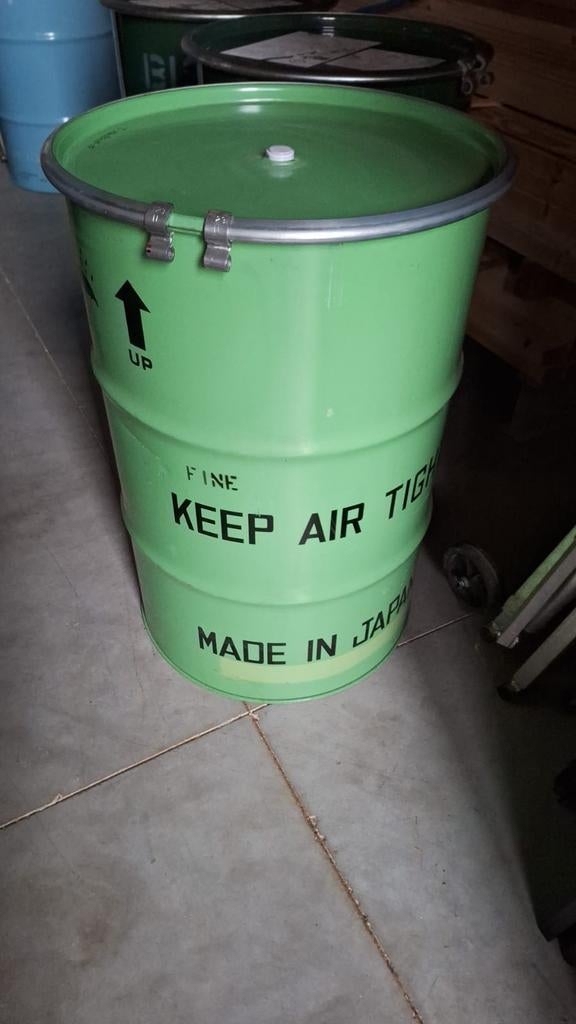 Drums vaten tonnen bloempot stookton 200 liter, Ophalen