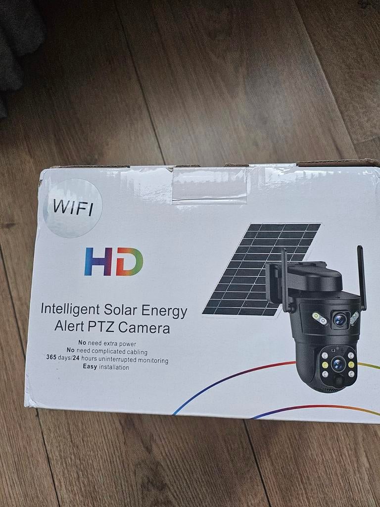 Intelligente Solar Energie Alert PTZ Camera, Ophalen of Verzenden