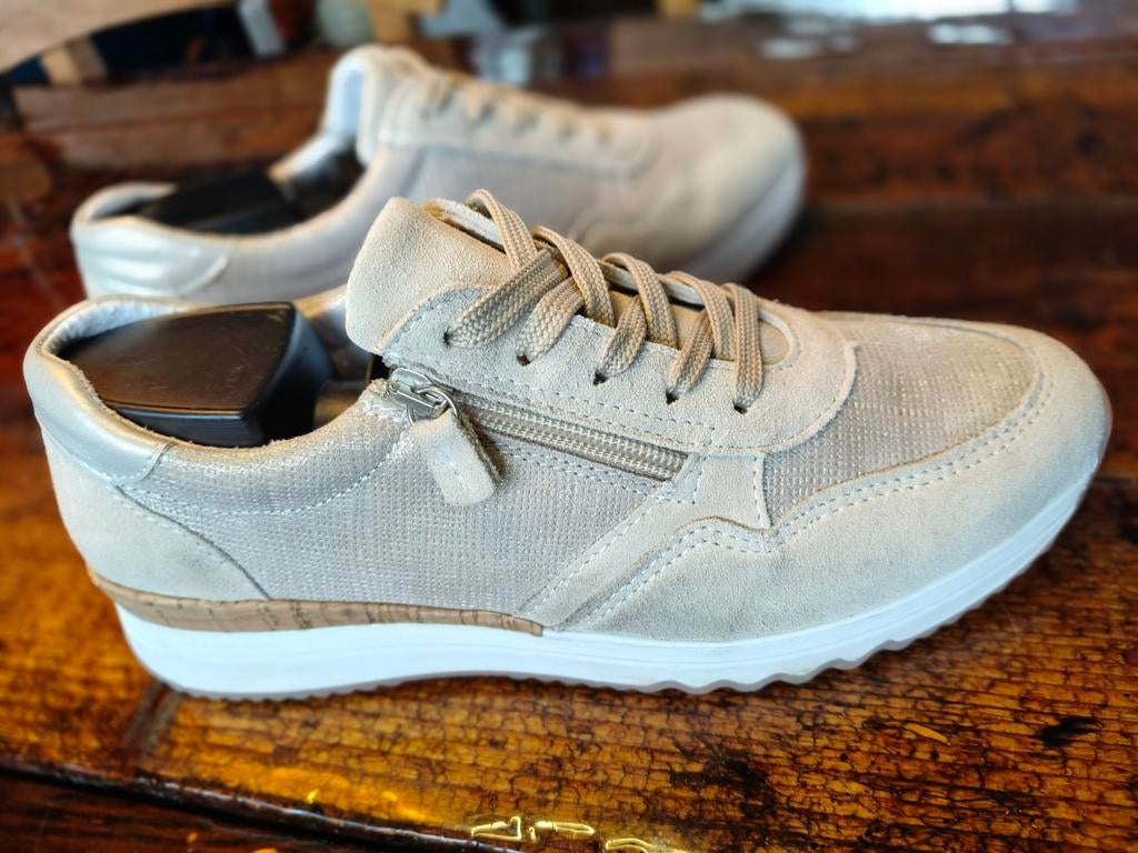 Feyn leren sneaker maat 39, Feyn, Beige, Ophalen of Verzenden, Sneakers of Gympen