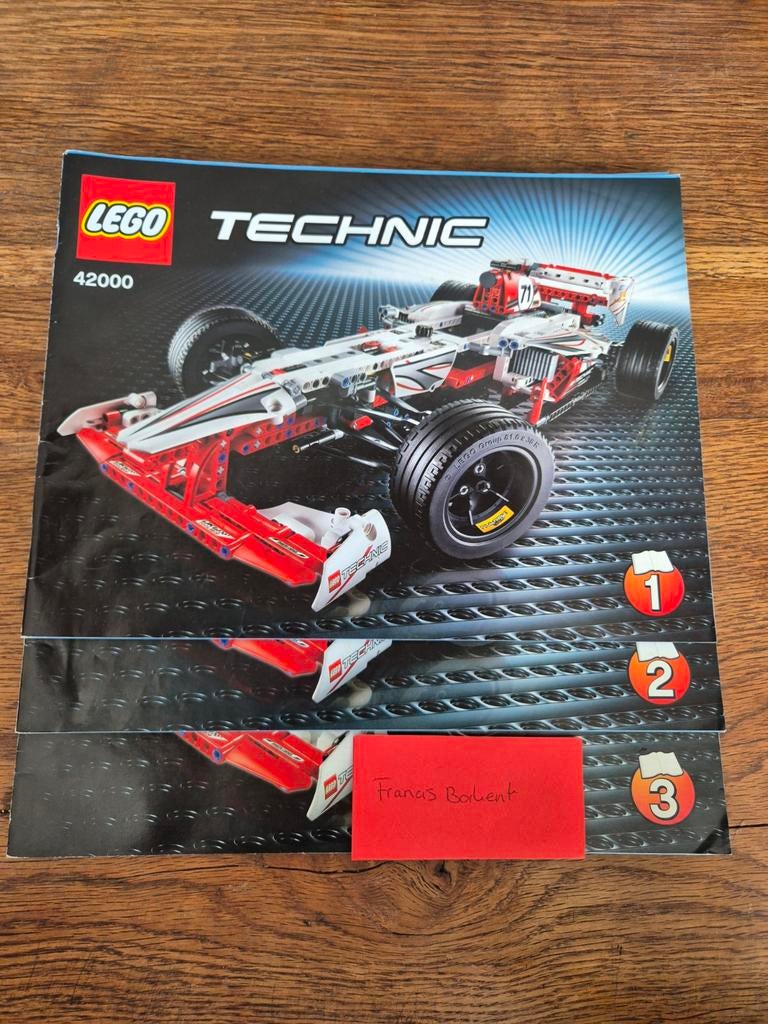 Lego Technic 42000 Formule 1, Kinderen en Baby's, Speelgoed | Duplo en Lego, Gebruikt, Lego, Complete set, Inclusief instructies