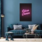 Disco Queen Neon Wanddecoratie - akoestisch paneel, Ophalen, Zo goed als nieuw