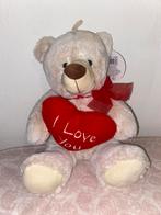 Schattige Nicky Toy Beertje met Hart, Ophalen of Verzenden, Zo goed als nieuw, Beer