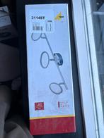 Brand New Trio Leuchten 3-Spot LED Ceiling Light Chrome, Ophalen of Verzenden, Zo goed als nieuw, Minder dan 80 cm, Glasplaat