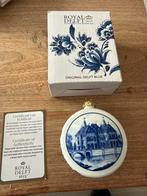 Royal Delft Kerstbal met Kasteelprint, Antiek en Kunst, Antiek | Porselein, Ophalen of Verzenden