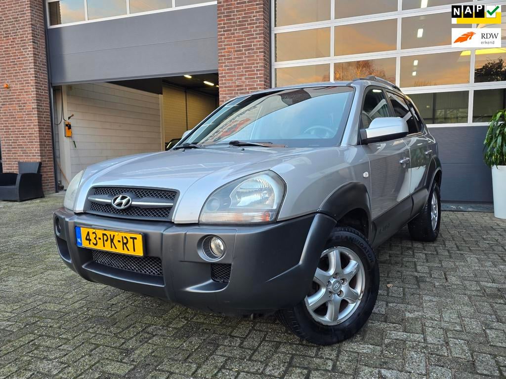 Hyundai Tucson 2.0i Dynamic Apk |Nap |Airco |Youngtimer, Auto's, Gebruikt, 4 cilinders, Origineel Nederlands, Handgeschakeld