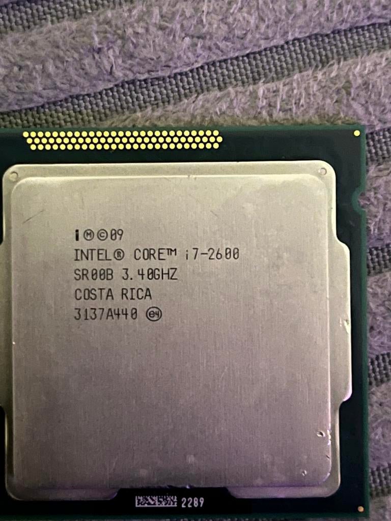 Intel core i7-2600, Computers en Software, Processors, Ophalen of Verzenden, Zo goed als nieuw, 3 tot 4 Ghz