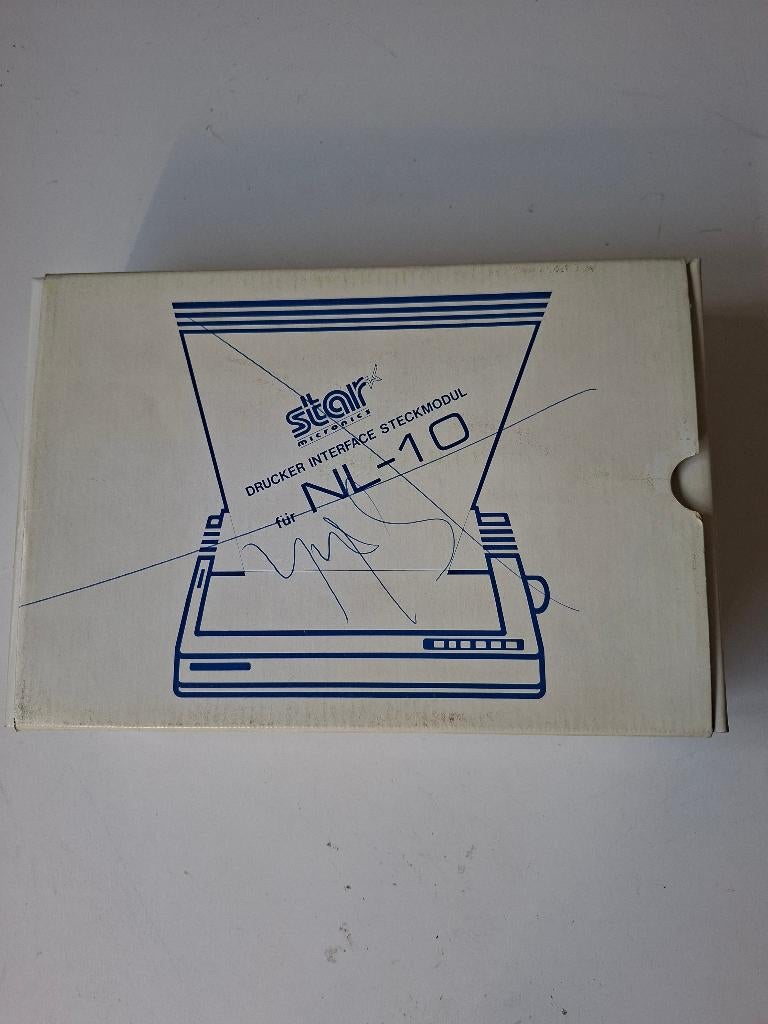 Star Seriell (RS-232c) Drucker Interface Steckmodul, Verzenden, Commodore