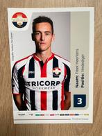Fotokaart Freek Heerkens (Willem II)., Ophalen of Verzenden, Nieuw, Willem II, Spelerskaart