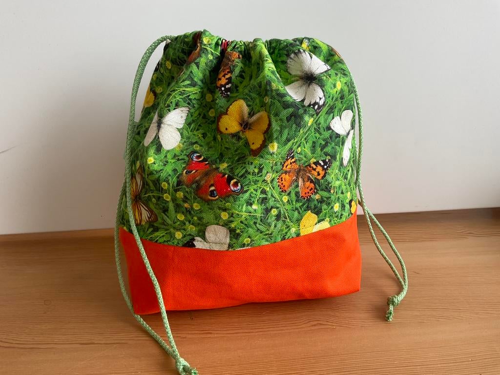 Project bag , handwerktas, speelgoedzak, breitas, opbergzak, Leeuwarden, Handgemaakt, Nieuw, Ophalen of Verzenden