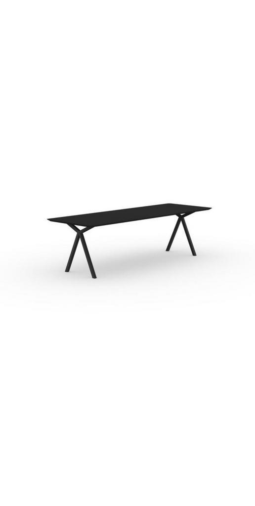 NIEUW IN DOOS - Studio Henk eettafel Slim HPL Fenix Zwart, Huis en Inrichting, Tafels | Eettafels, Nieuw, 50 tot 100 cm, 200 cm of meer