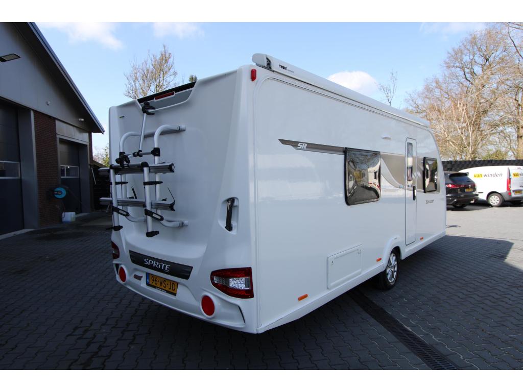 Sprite Cruzer 495 SR ThuleLuifel-Mover-2018, Bedrijf, Dwarsbed, 5 tot 6 meter, Sprite
