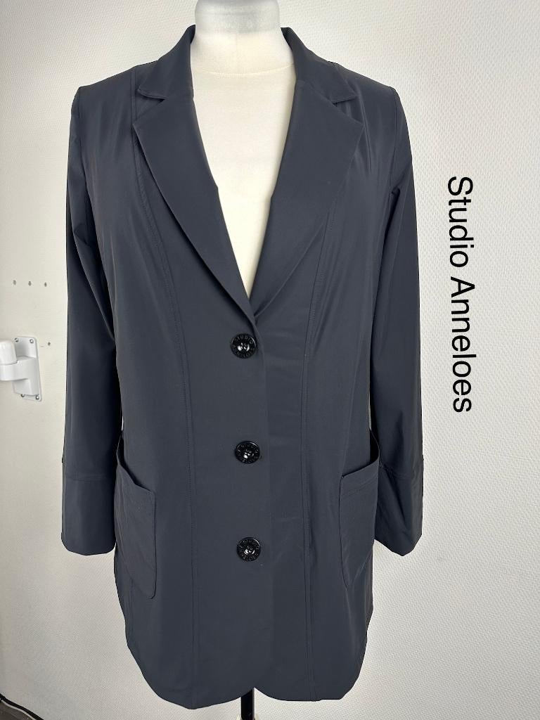 Studio Anneloes Blazer  (mt: 42) 18,5/9904, Studio Anneloes, Zwart, Studio Anneloes, Maat 42/44 (L)