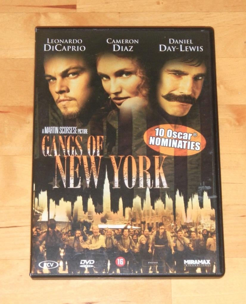 dvd - Gangs of New York - Martin Scorcese, Alle leeftijden, Ophalen, Zo goed als nieuw
