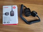 canon verlengkabel flitser JJC FC-E3 Off-Camera Shoe Cord, Ophalen of Verzenden, Nieuw, Canon