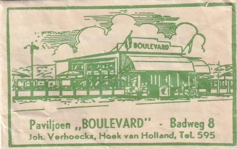 suikerzakje #126 : Boulevard Hoek van Holland, Verzenden, Nederland
