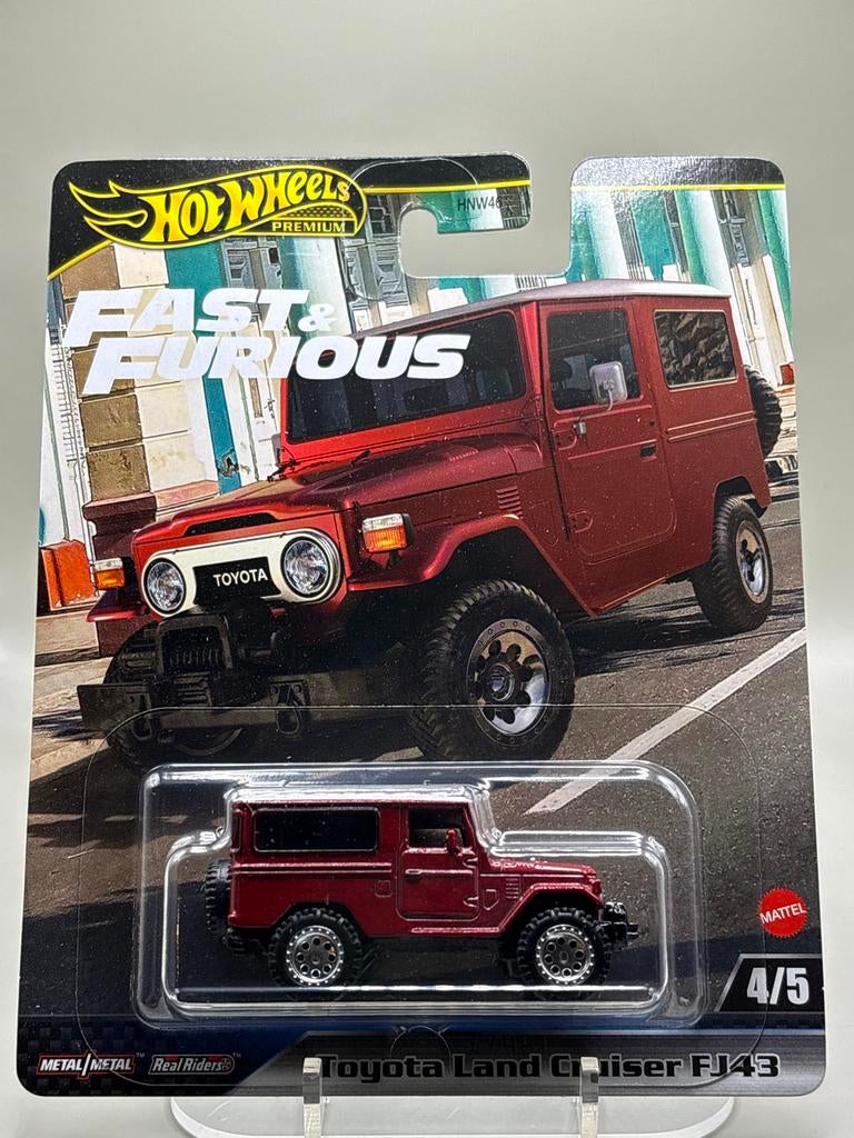 Hot Wheels Premium Fast & Furious Toyota Land Cruiser, Hobby en Vrije tijd, Auto, Nieuw, Ophalen of Verzenden, Mattel
