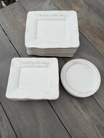 Riviera maison borden / diner plates 8 om 8 en 4 rond, Huis en Inrichting, Keuken | Servies, Gebruikt, Ophalen of Verzenden, Bord(en)