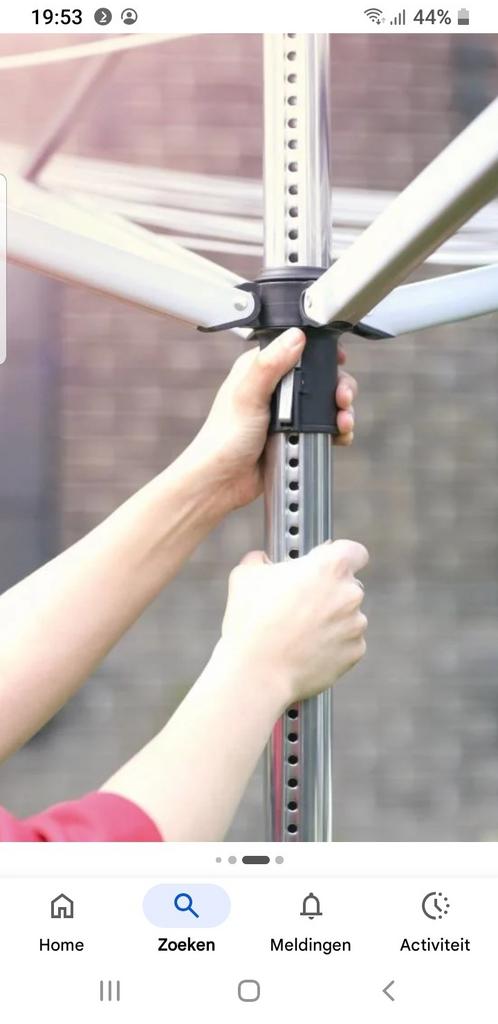 Brabantia droogmolen lift o matic 50t, Ophalen, Droogmolen