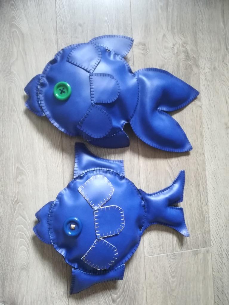 Handgemaakte knuffels /vissen, Ophalen of Verzenden, Zo goed als nieuw, Overige typen