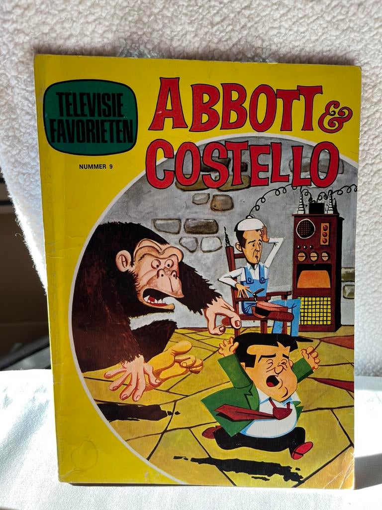 Abbott & Costello strip, Eén stripboek, Ophalen of Verzenden, Gelezen