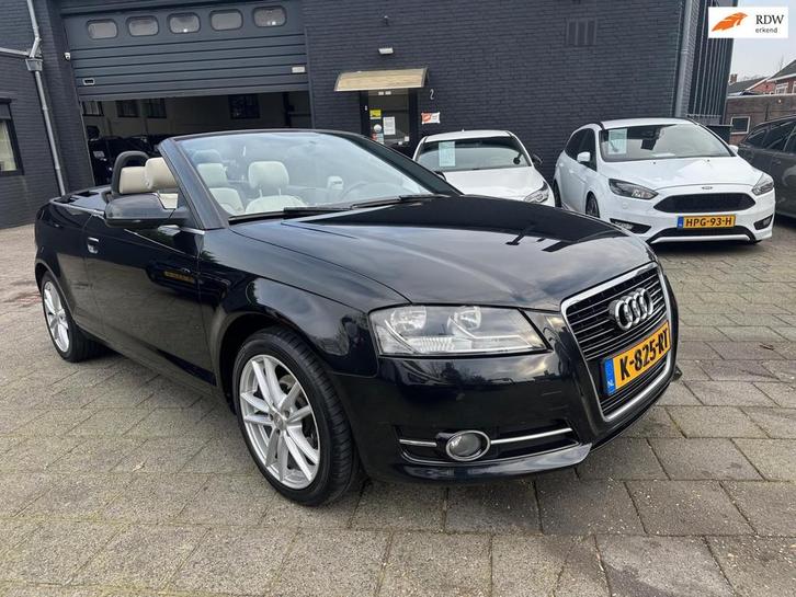Audi A3 Cabriolet 1.2 TFSI Style|CLIMA|STOELVERWARMING|Nette, Auto's, Audi, Bedrijf, Te koop, A3, ABS, Airbags, Airconditioning