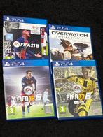 PS4 games: FIFA 16, 17, 21 en Overwatch, Spelcomputers en Games, Games | Sony PlayStation 4, Gebruikt, Ophalen of Verzenden, Sport