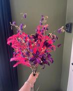 Prachtig boeket kunstbloemen, Ophalen of Verzenden, Zo goed als nieuw, Boeket, Paars