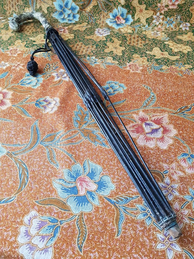 Zeldzame oude paraplu uit Engeland zonder doek 64,5 cm., Ophalen of Verzenden