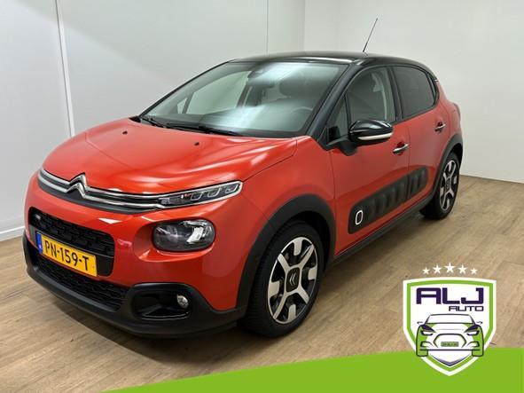 Citroen C3 Occasion 1.2 PureTech S&S Shine | Oranje | Tweede, Auto's, Gebruikt, Euro 6, 450 kg, 49 €/maand