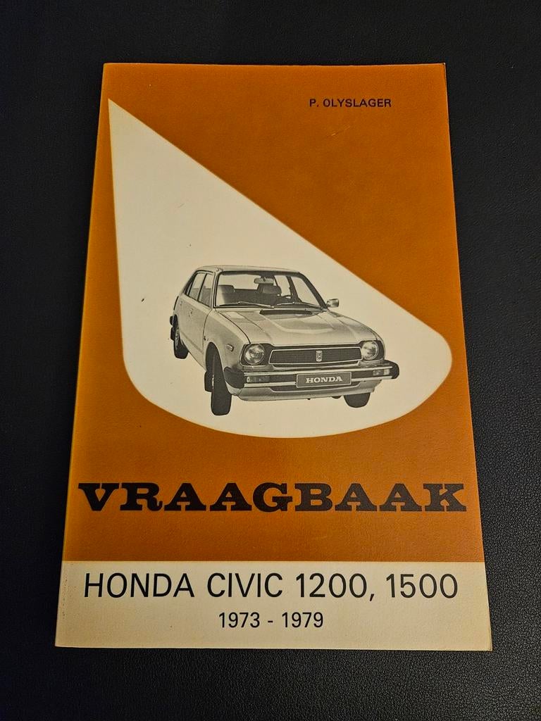 Vraagbaak Honda Civic 1200 & 1500 1973 - 1979, Ophalen of Verzenden