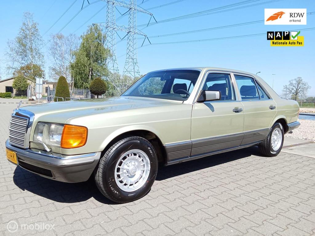 Mercedes S-klasse 380 SEL/airco/super netjes, Auto's, Automaat, Gebruikt, 8 cilinders, 1650 kg