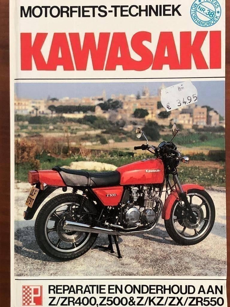 werkplaatshandboek KAWASAKI Z400 Z500 Z550 4 cilinders NIEUW, Motoren, Handleidingen en Instructieboekjes, Ophalen of Verzenden