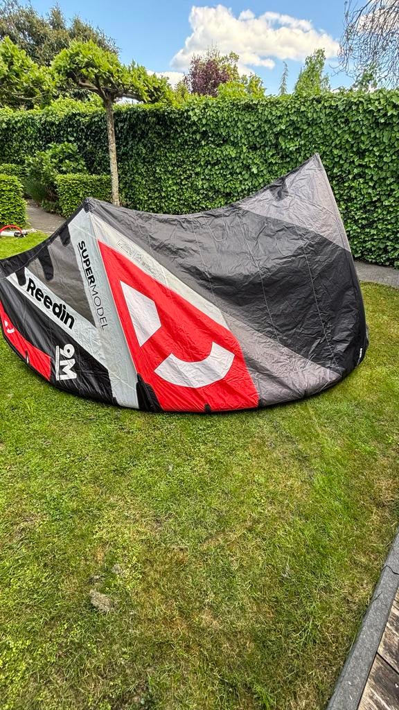 Reedin Supermodel V2 9m en V3 12m met Dreamstick V2, Watersport en Boten, Kitesurfen, Kitesurf-set, 9 m², Geen board, Ophalen of Verzenden