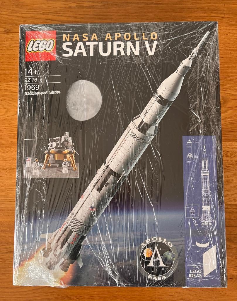 Lego Ideas - NASA Apollo Saturn V  (92176) Nieuw en geseald, Lego, Nieuw, Ophalen of Verzenden, Ideas