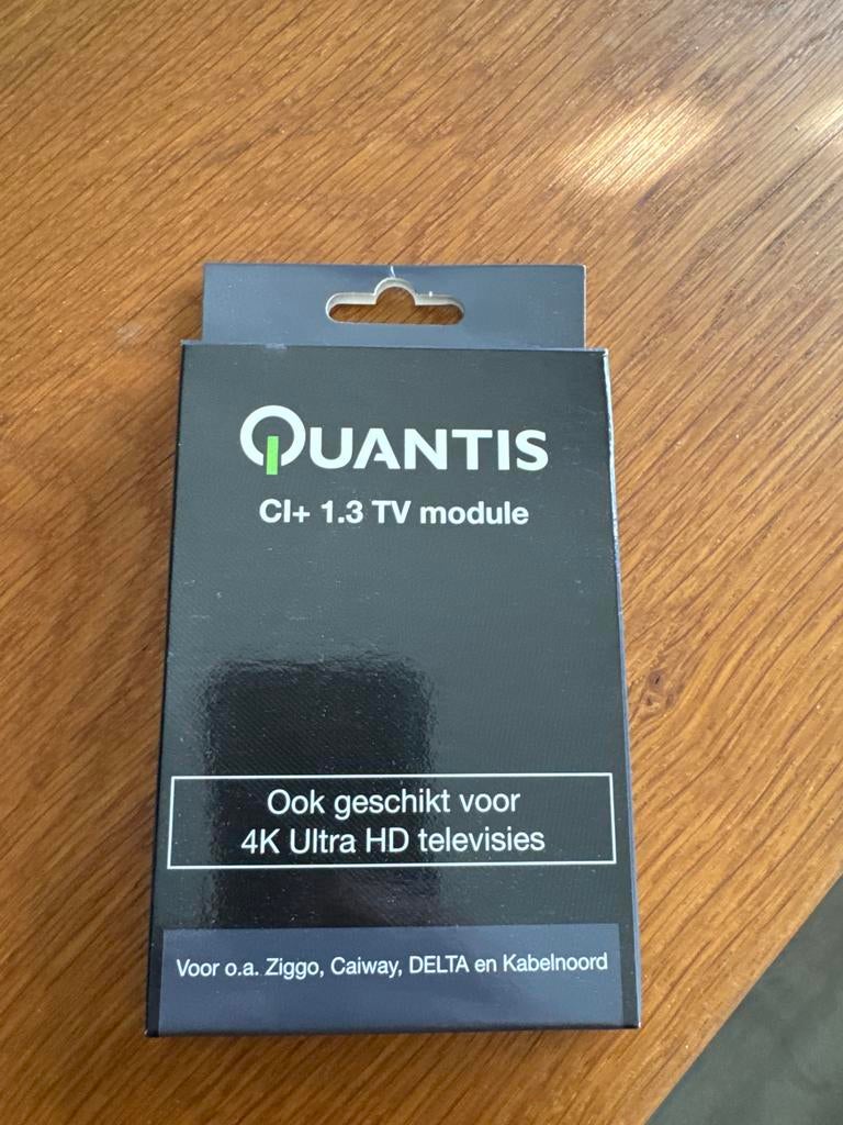 Quantis CI+ 1.3 TV module voor 4K Ultra HD televisies, Audio, Tv en Foto, Decoders en Harddiskrecorders, Ophalen of Verzenden