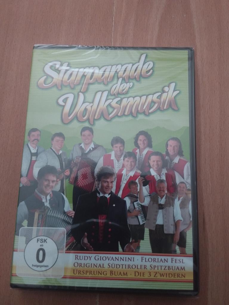 Dvd Starparade der volksmuziek, Ophalen, Nieuw in verpakking