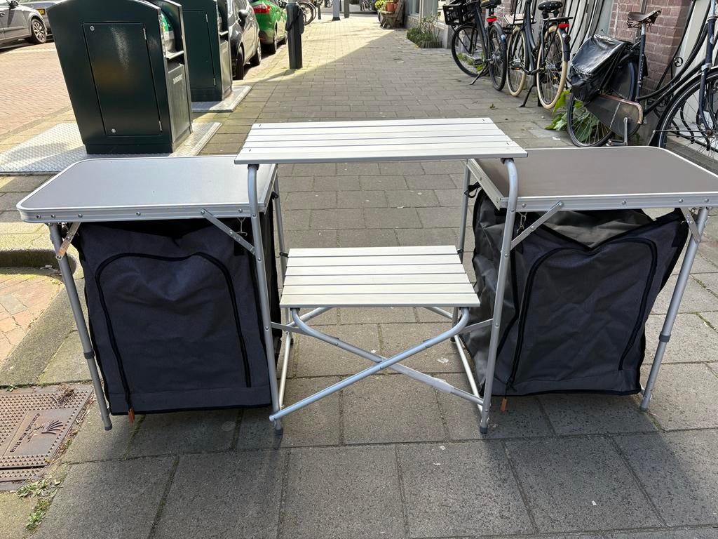 Obelink Camping Keuken, Caravans en Kamperen, Kampeermeubelen, Zo goed als nieuw, Campingkast, Ophalen of Verzenden