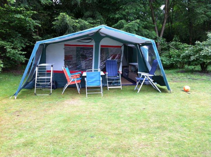 Trigano Vendome GL vouwwagen, Caravans en Kamperen, Vouwwagens, Trigano, meer dan 6, Groen, Aanwezig, Ophalen