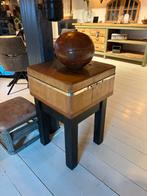Hakblok, Slagersblok, Vintage Hakblok, Bijzettafel, Ophalen of Verzenden