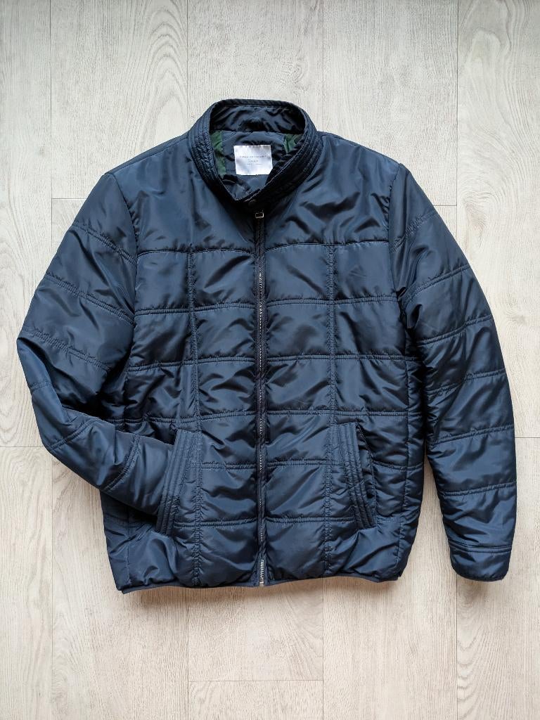 Selected Homme jas/jack-XL- (54)-Blauw-Tussenjas-Selected, Kleding | Heren, Jassen | Zomer, Overige maten, Zo goed als nieuw, Selected Homme