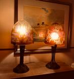 Galle tafellampen, Ophalen, Zo goed als nieuw, Metaal, 50 tot 75 cm