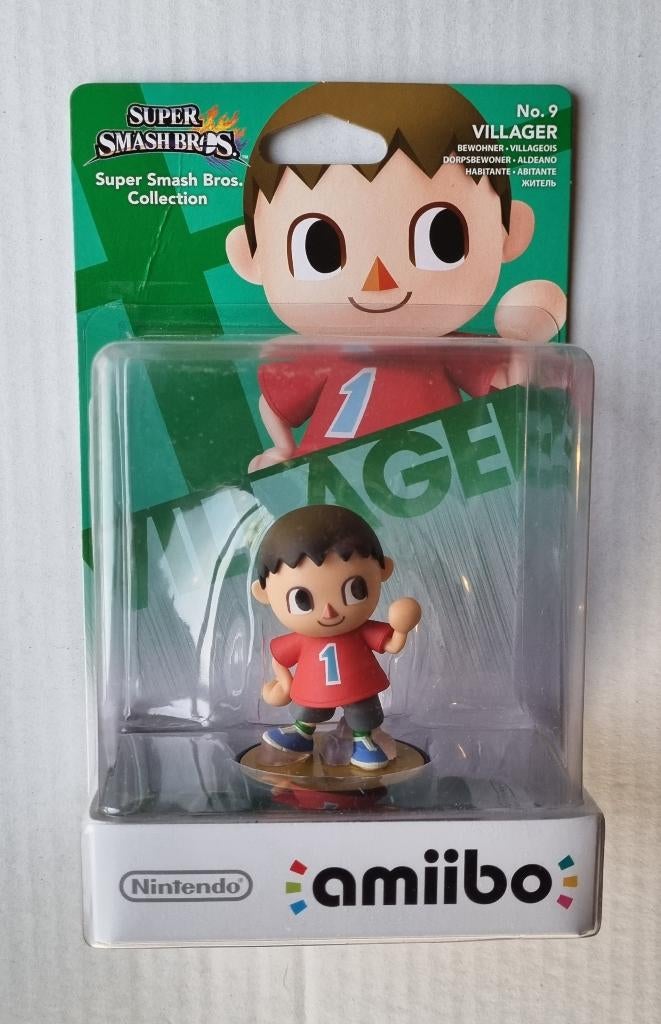 VILLAGER (nr.9) - Super Smash Bros series AMIIBO, Overige typen, Nieuw, Ophalen of Verzenden, Draadloos