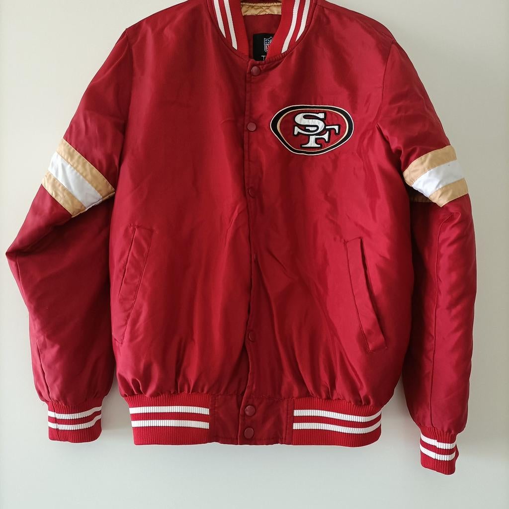 San Francisco 49ers NFL Bomberjack Maat L, Kleding | Heren, Ophalen of Verzenden, Gedragen, Rood