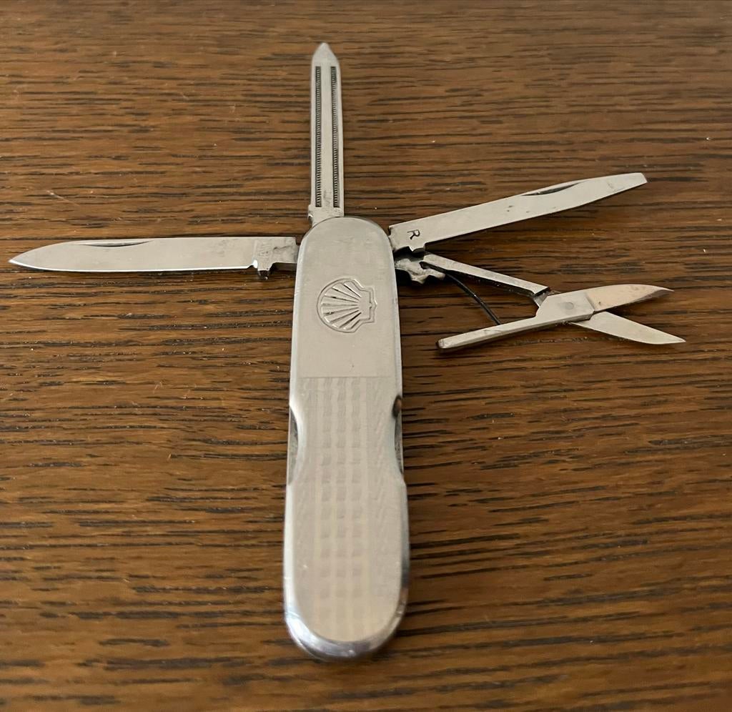 Vintage Shell zakmes, Ophalen of Verzenden, Gebruikt