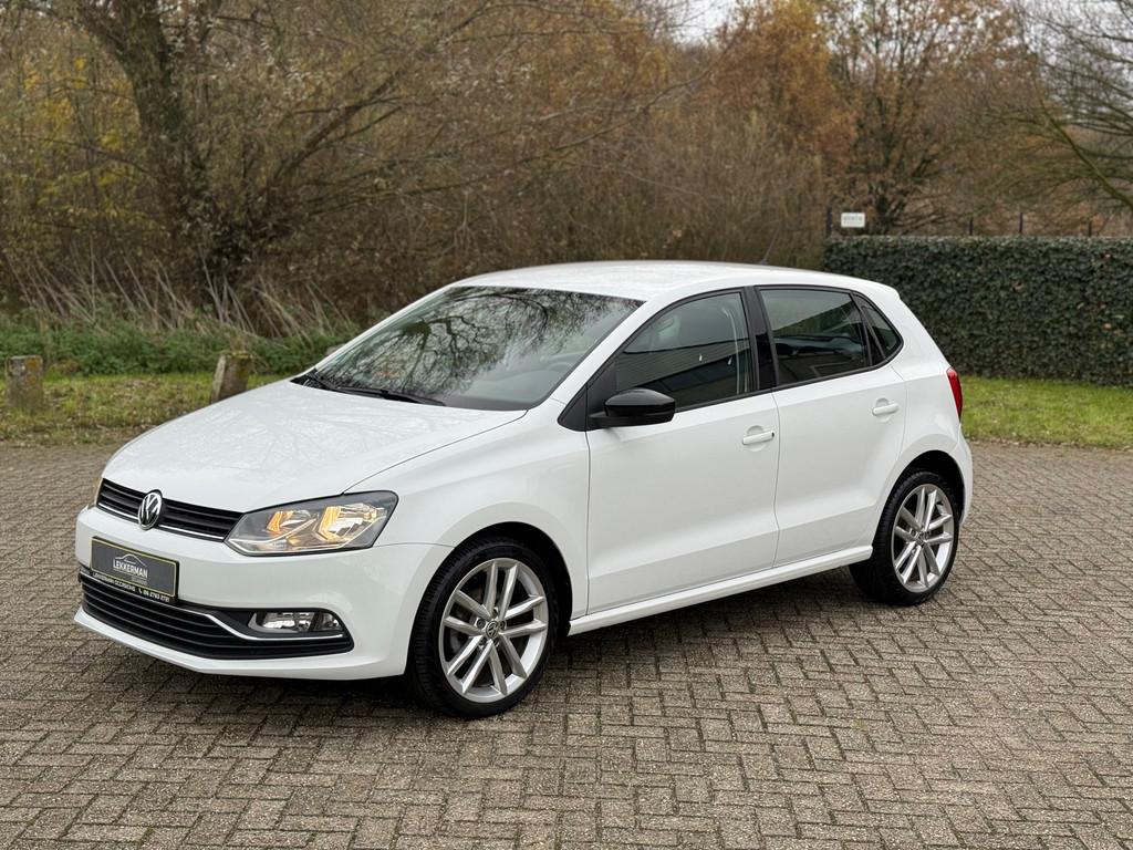 Volkswagen Polo 1.2 TSI Highline 90PK I VELGEN I NWE APK I Z, Auto's, Volkswagen, Gebruikt, Wit, Origineel Nederlands, Bedrijf