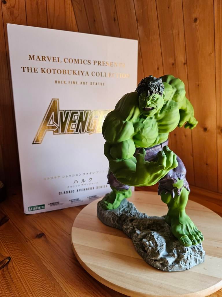 Kotobukiya Hulk Fine Art Statue Avengers Figure, Ophalen of Verzenden