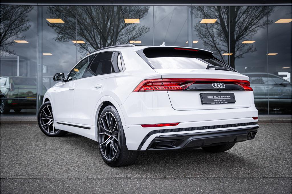 Audi Q8 50 TDI quattro Pro Line S * Panodak * Leder * 22inch, Auto's, Audi, Automaat, 12 maanden, 15 km/l, Gebruikt