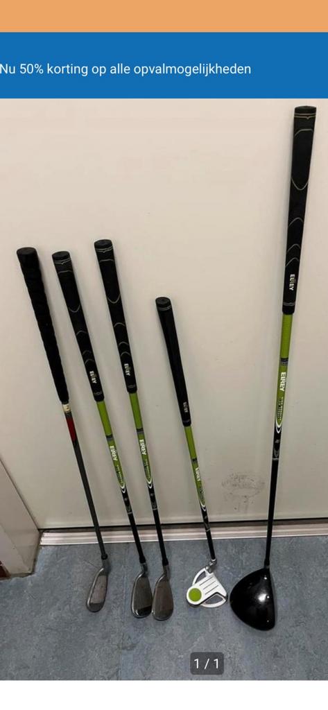 Kinder golfstokken, Sport en Fitness, Golf, Ophalen of Verzenden, Gebruikt